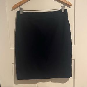 J. Crew Navy Pencil skirt size 6